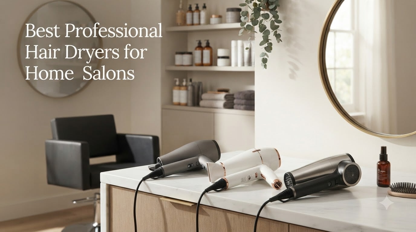 Best Professional Hair Dryers for Home Salons