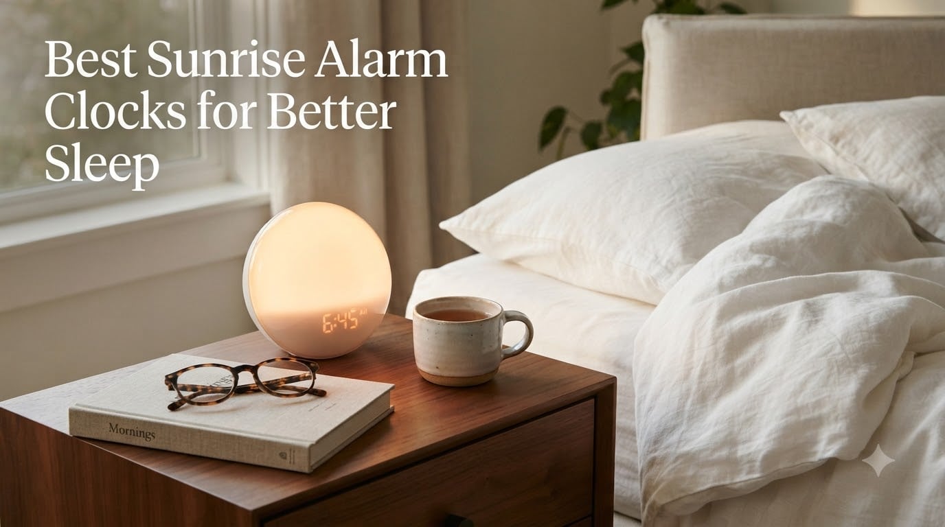 Best Sunrise Alarm Clocks for Better Sleep