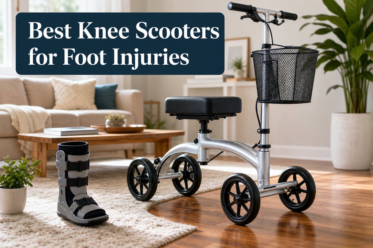 Best Knee Scooters for Foot Injuries