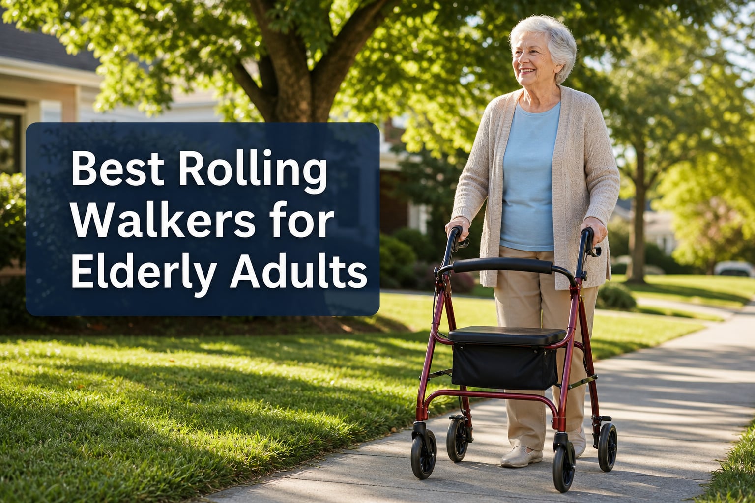 Best Rolling Walkers for Elderly Adults