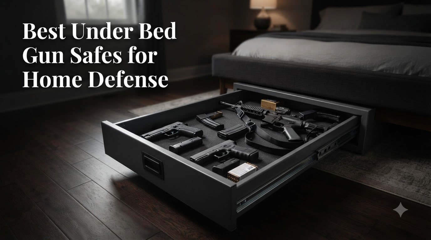 Best Under Bed Gun Safes for Home Defense