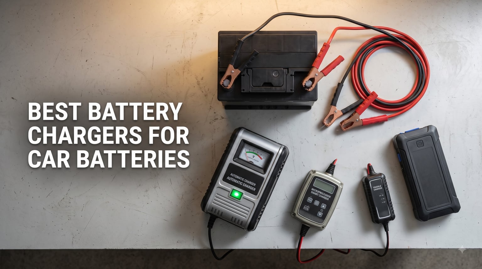 Best Battery Chargers for Car Batteries