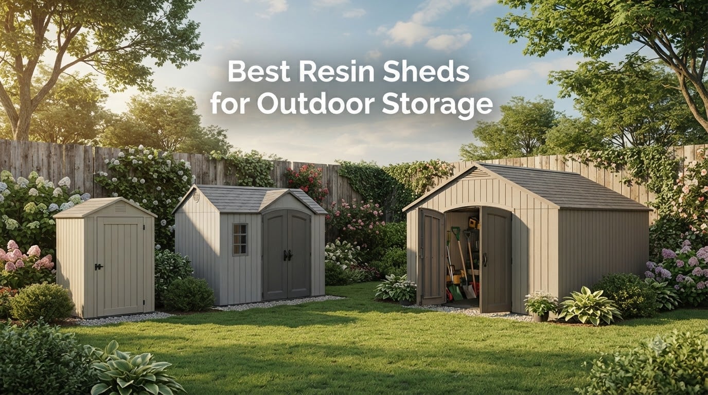 Best Resin Sheds for Outdoor Storage