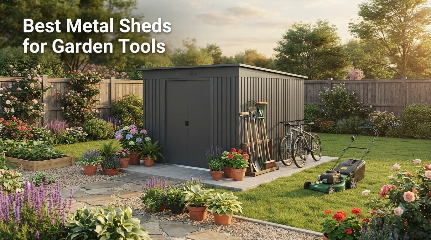 Best Metal Sheds for Garden Tools