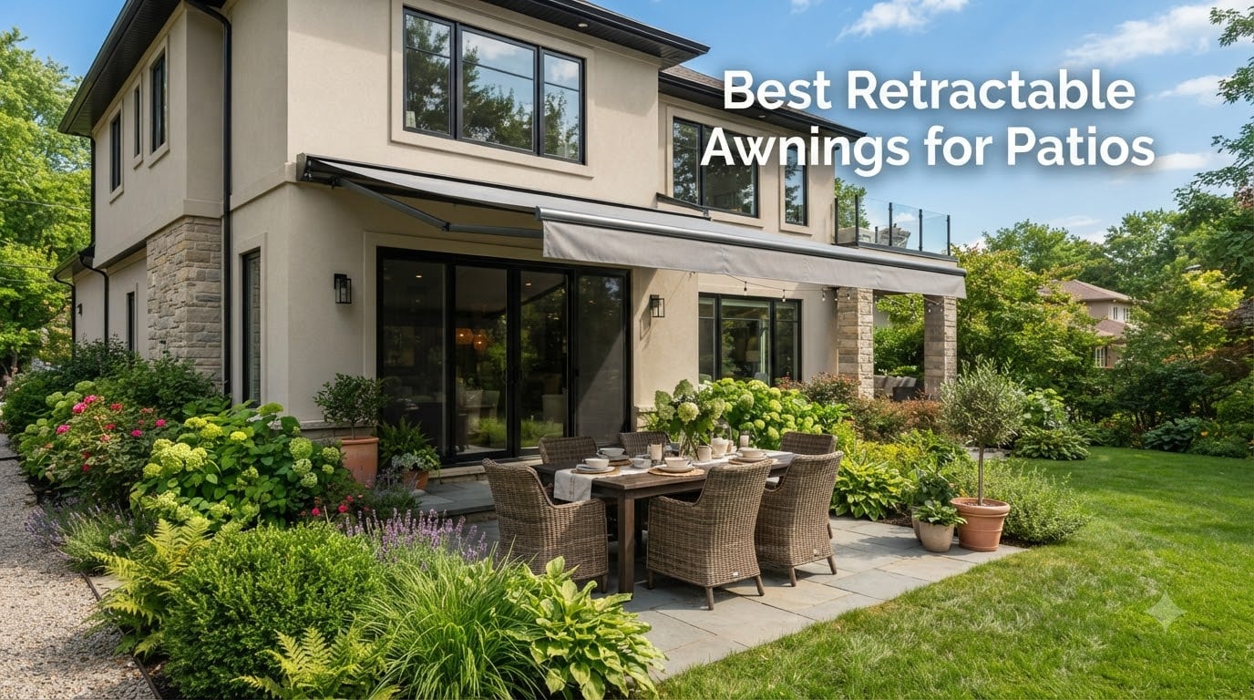 Best Retractable Awnings for Patios