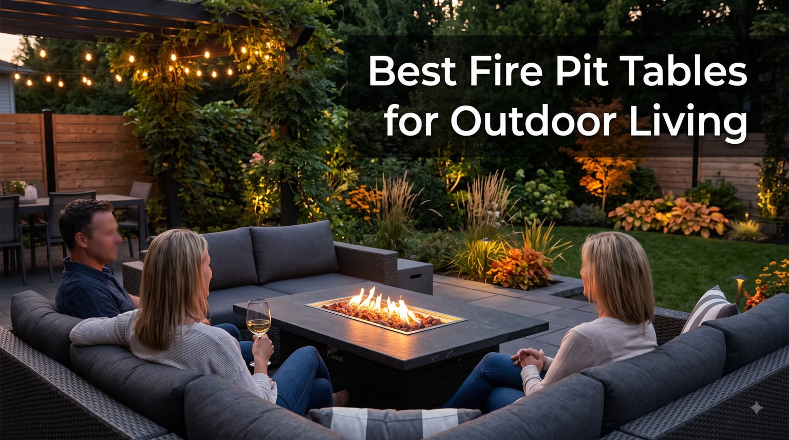 Best Fire Pit Tables for Outdoor Living