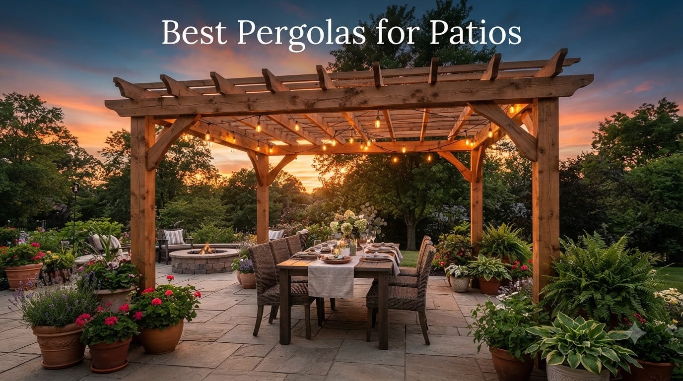 Best Pergolas for Patios
