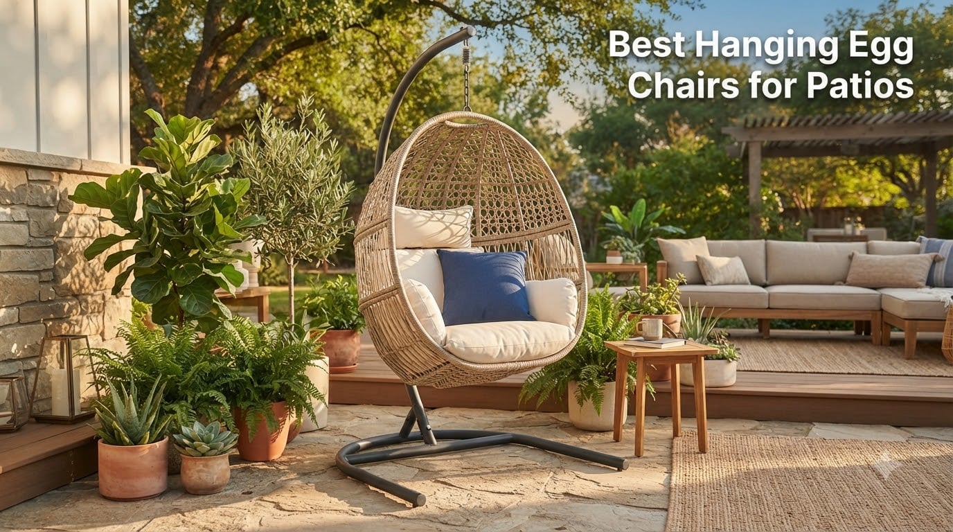 Best Hanging Egg Chairs for Patios