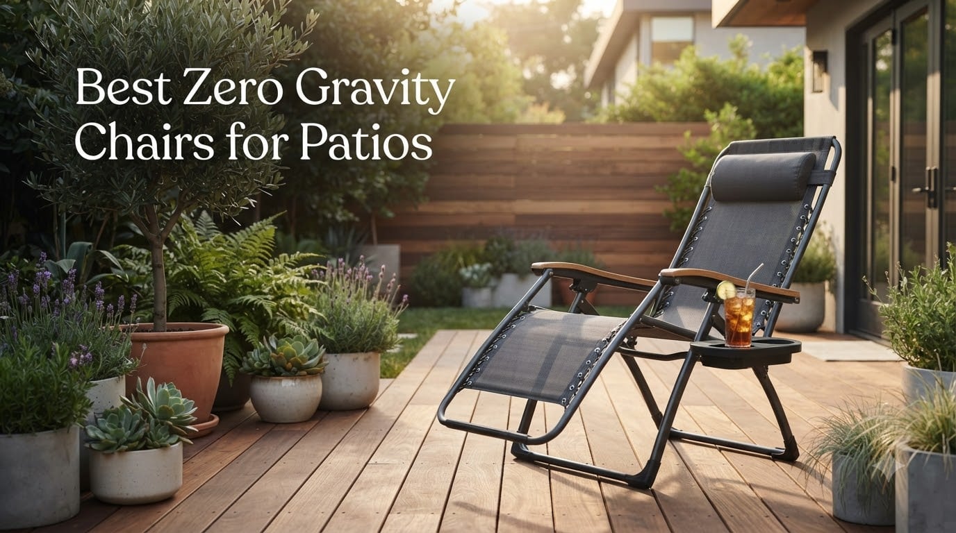 Best Zero Gravity Chairs for Patios