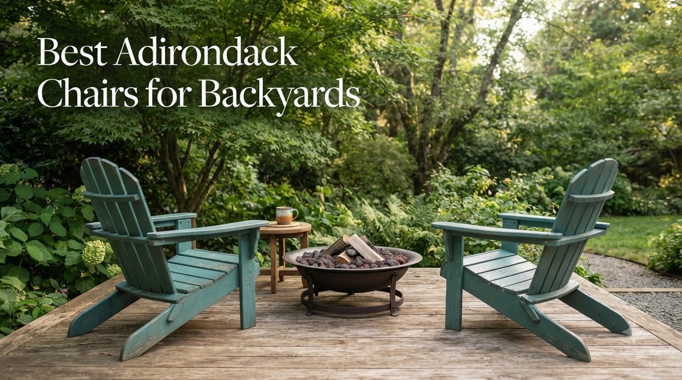 Best Adirondack Chairs for Backyards