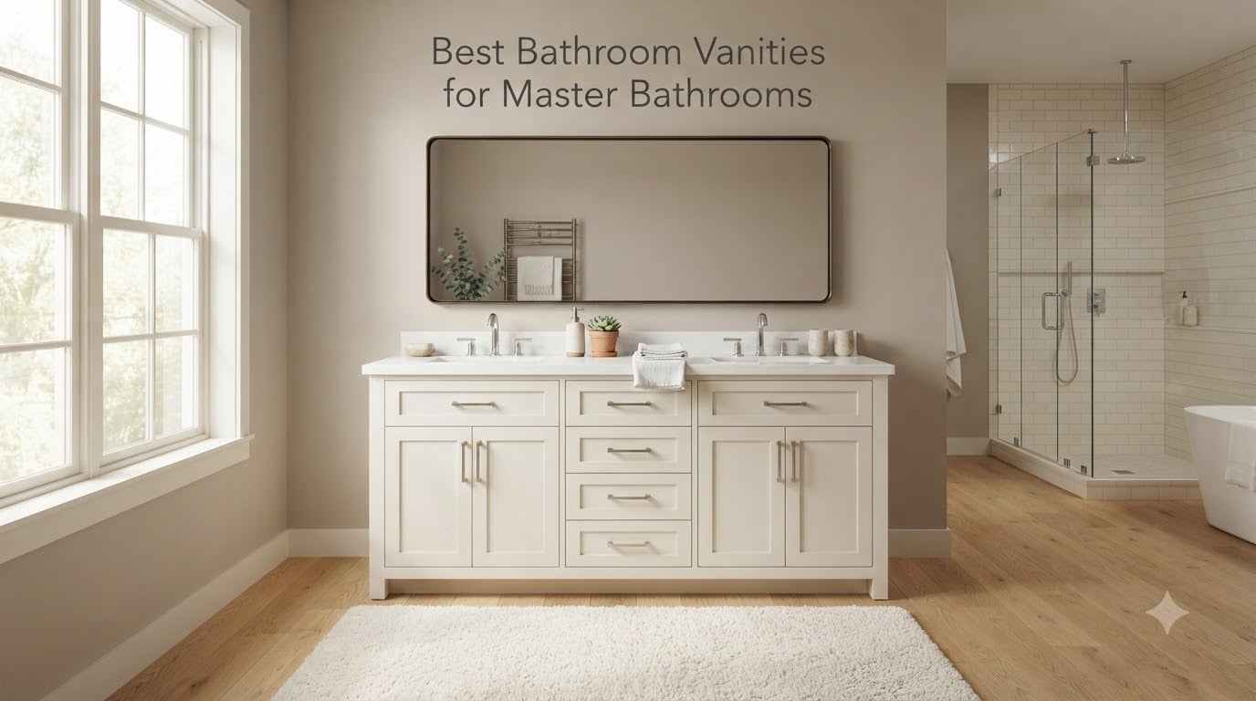 Best Bathroom Vanities for Master Bathrooms