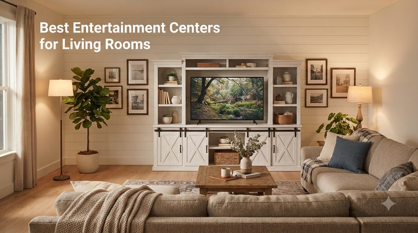 Best Entertainment Centers for Living Rooms