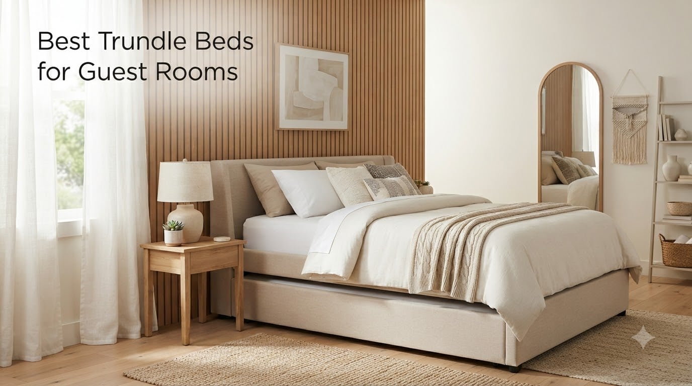 Best Trundle Beds for Guest Rooms