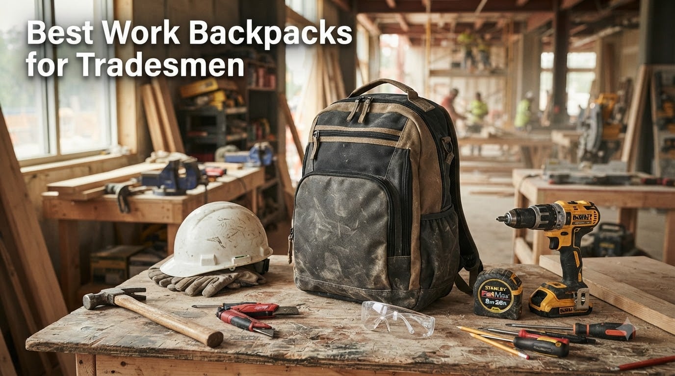 Best Work Backpacks for Tradesmen