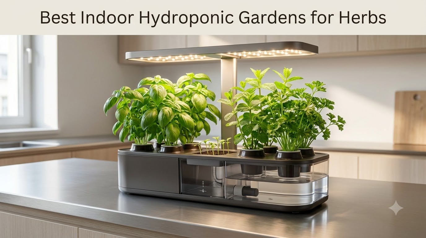 Best Indoor Hydroponic Gardens for Herbs