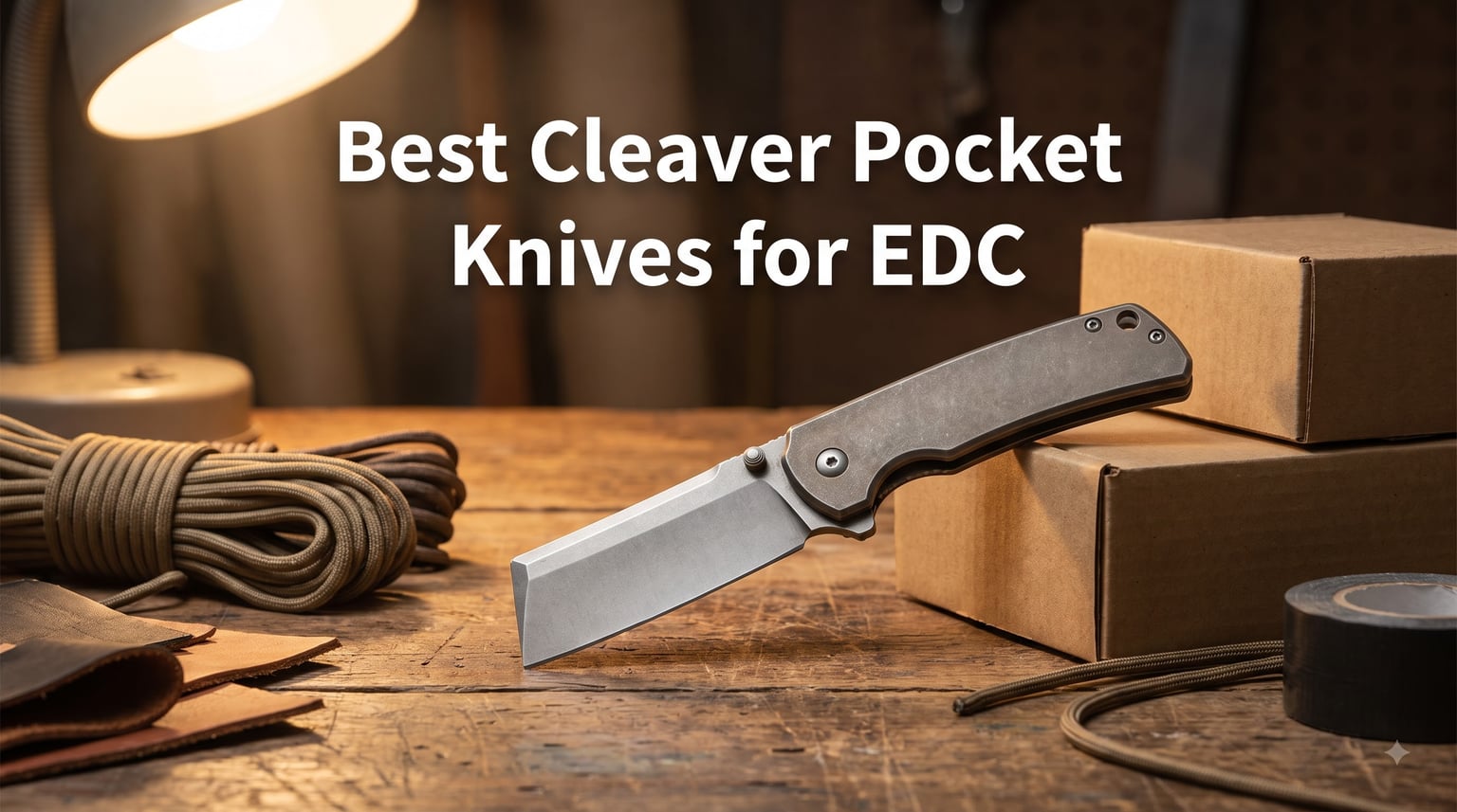 Best Cleaver Pocket Knives for EDC