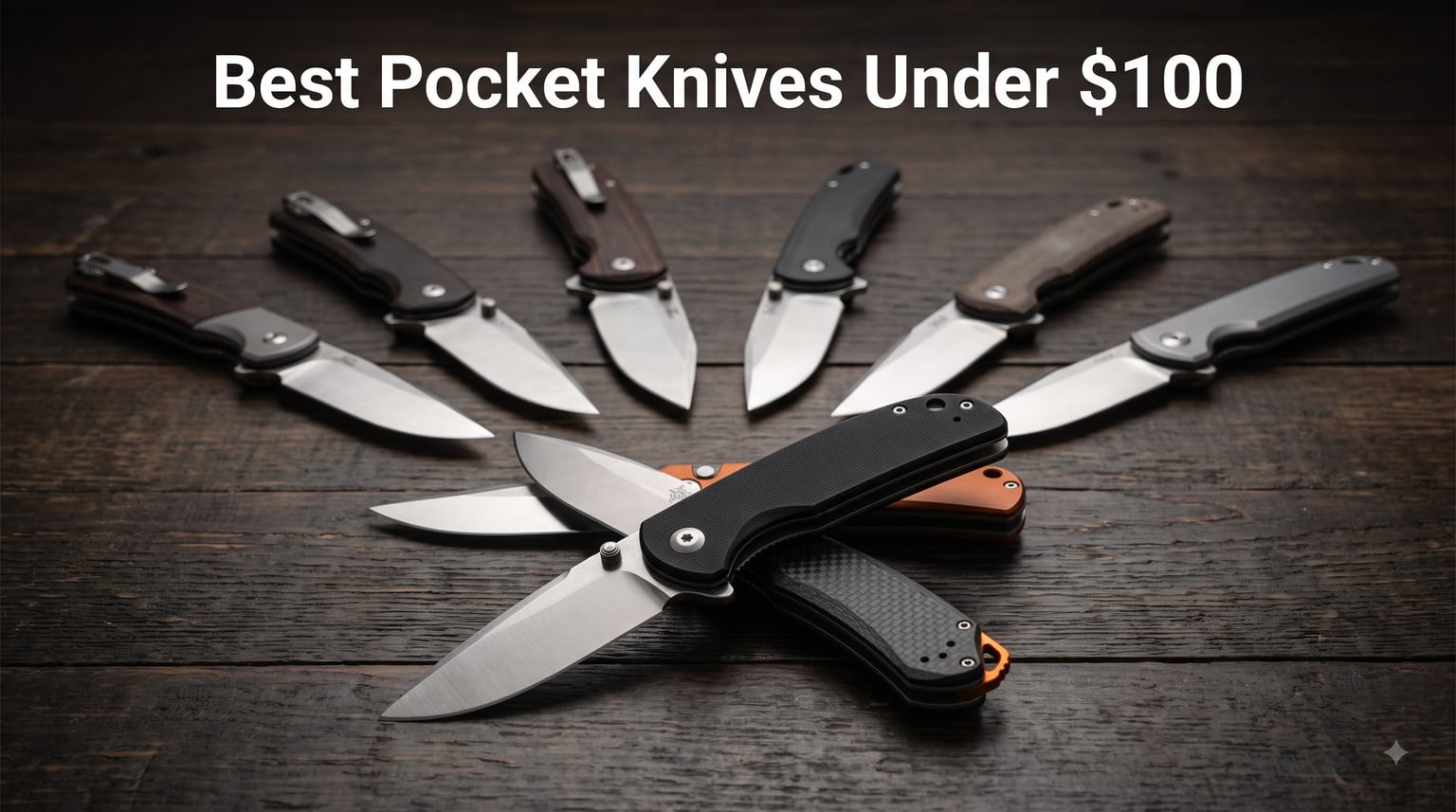 Best Pocket Knives Under $100