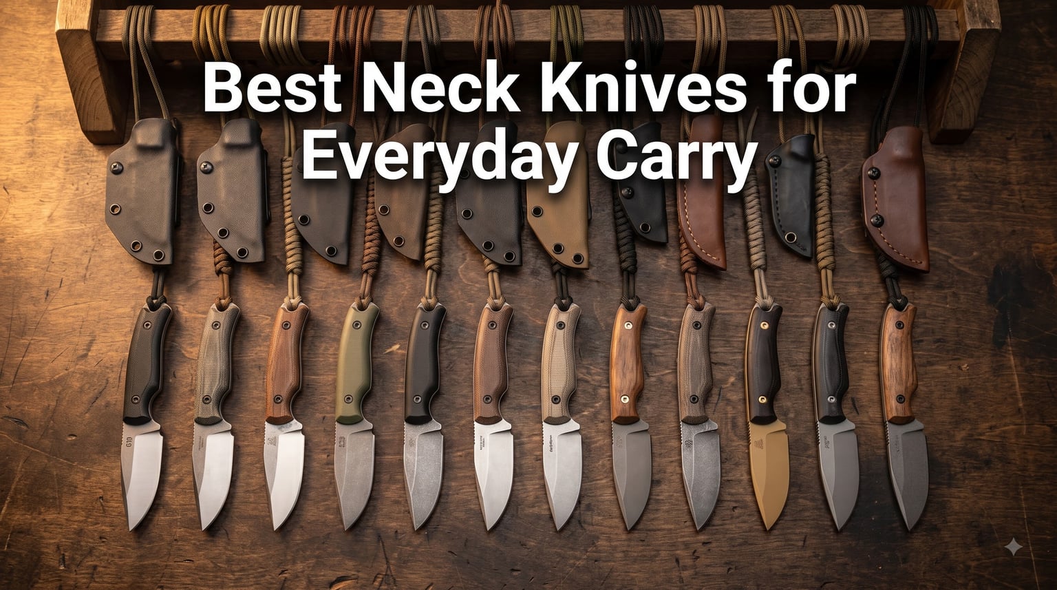 Best Neck Knives for Everyday Carry