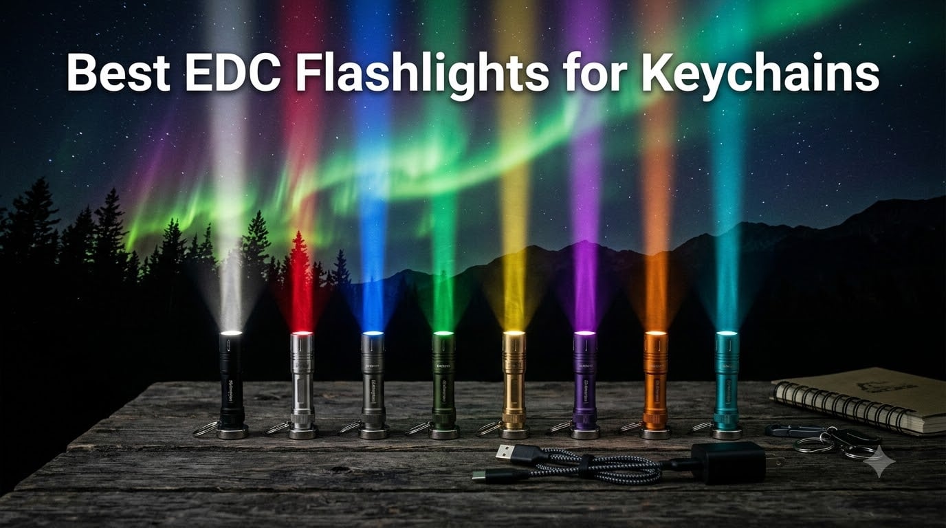 Best EDC Flashlights for Keychains