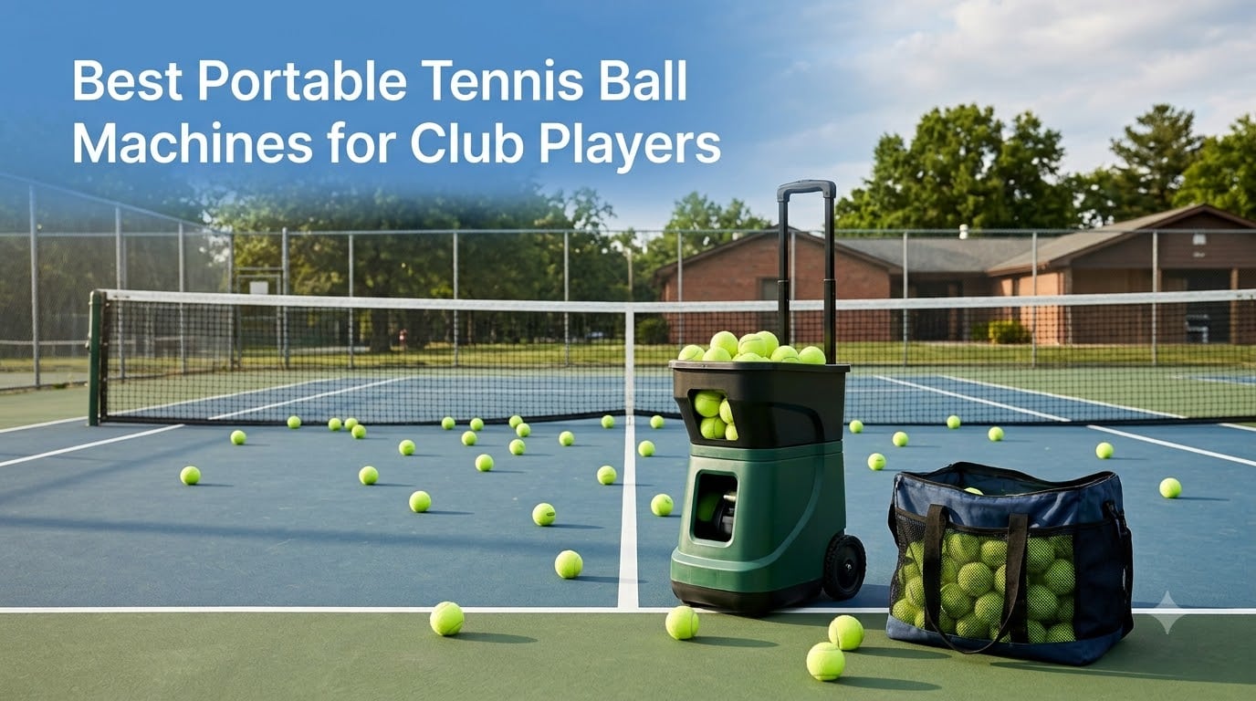 Best Portable Tennis Ball Machines for Club Players