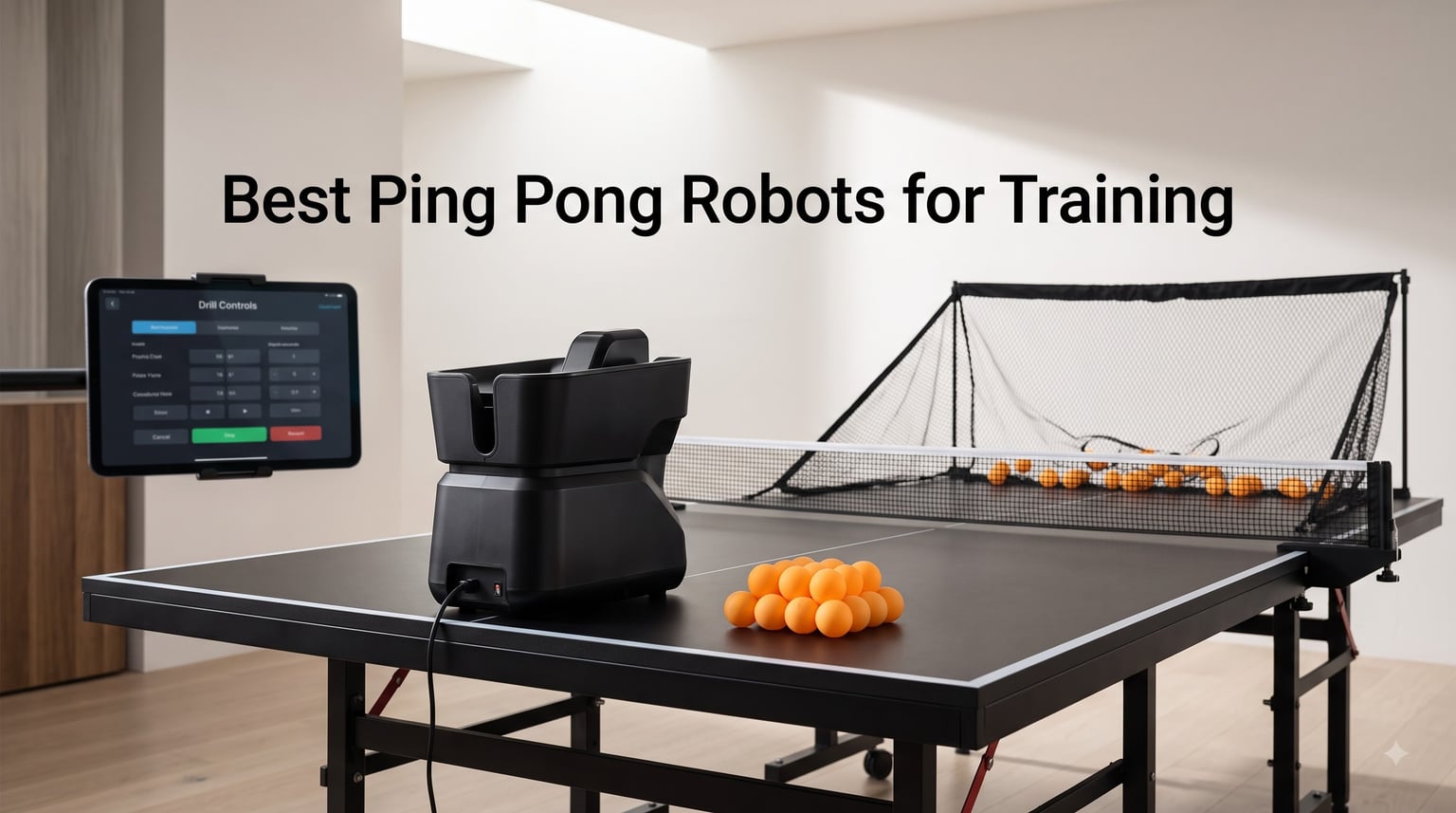 Best Ping Pong Robots for Training