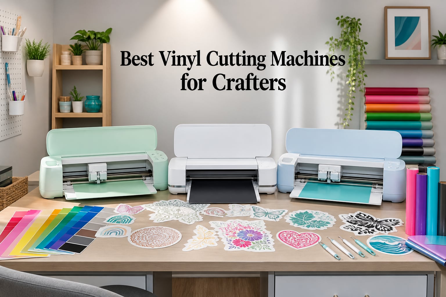 Best Vinyl Cutting Machines for Crafters