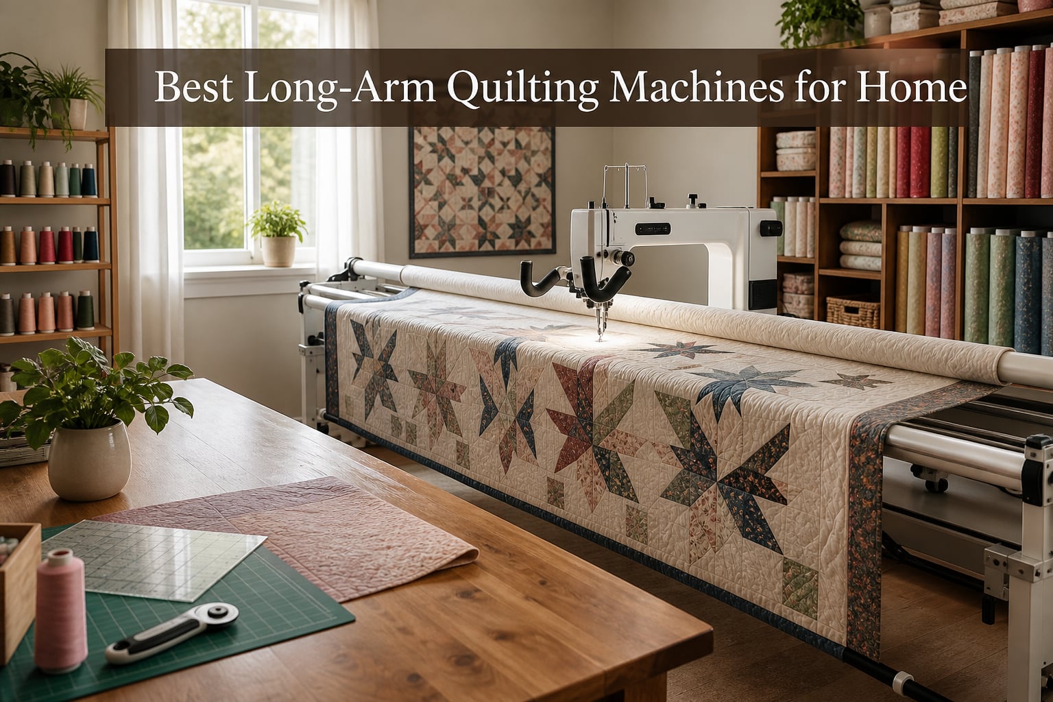 Best Long-Arm Quilting Machines for Home