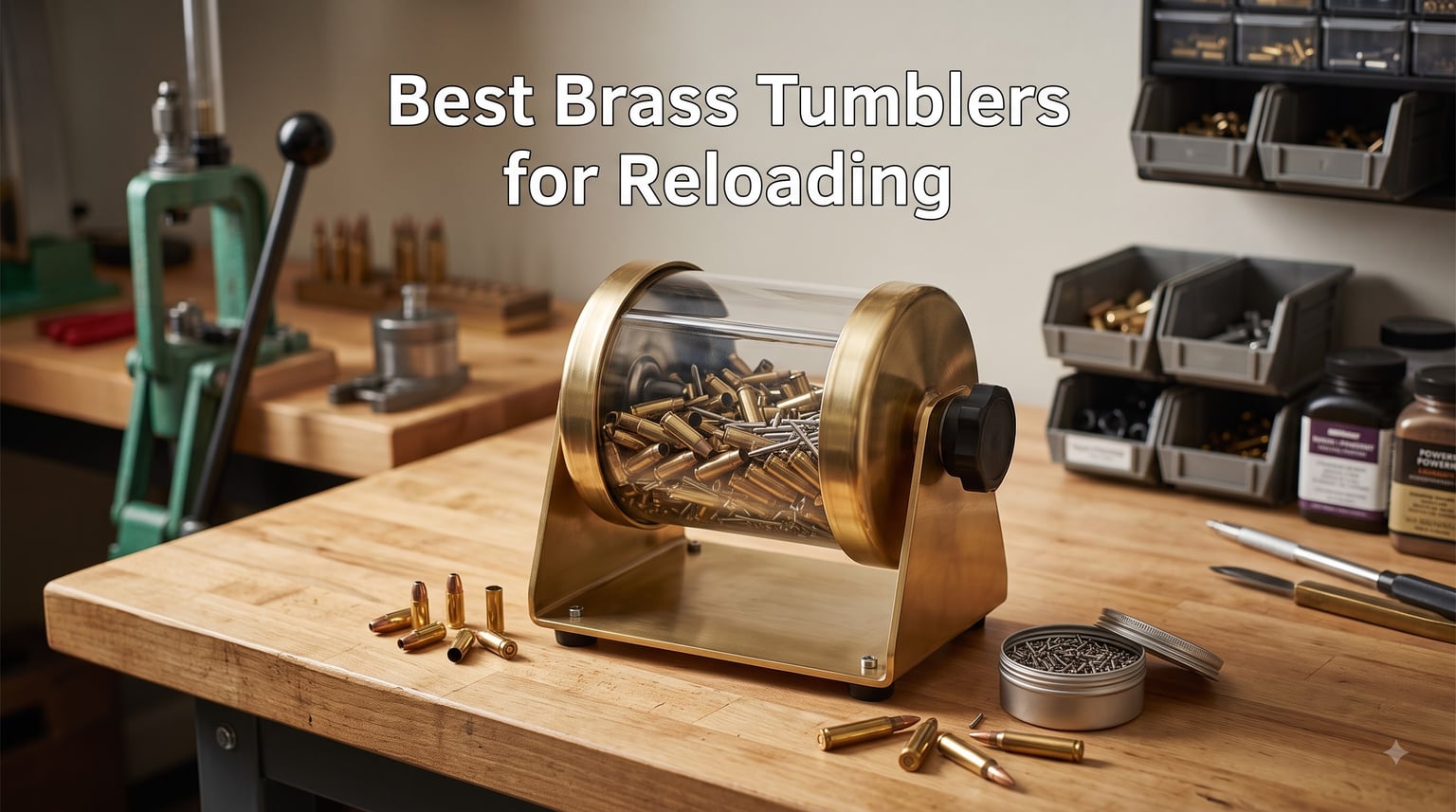 Best Brass Tumblers for Reloading