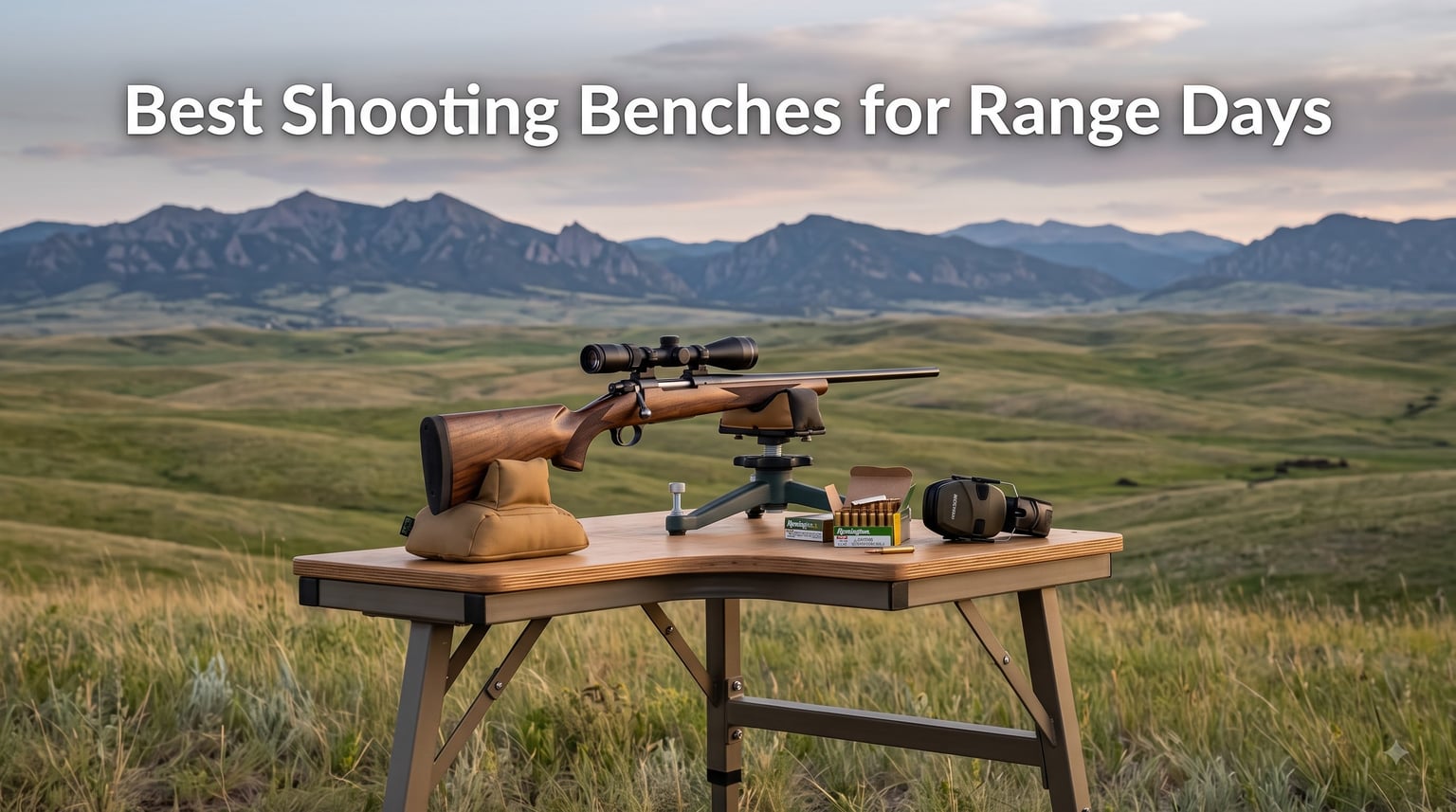 Best Shooting Benches for Range Days