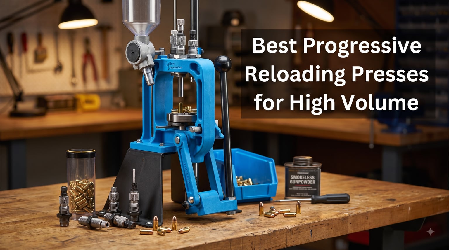 Best Progressive Reloading Presses for High Volume
