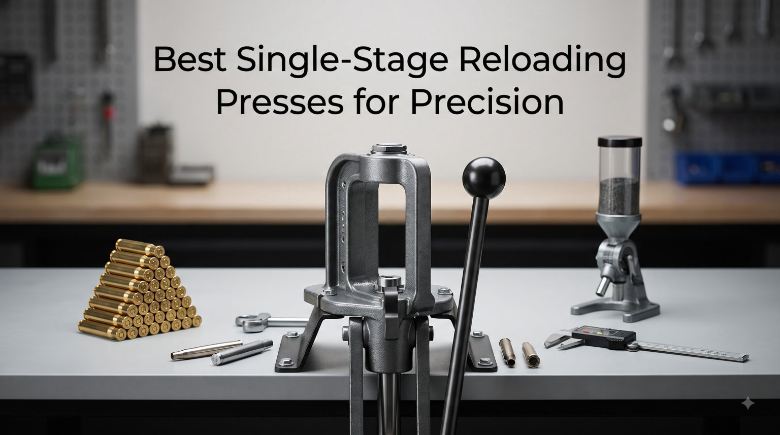 Best Single-Stage Reloading Presses for Precision