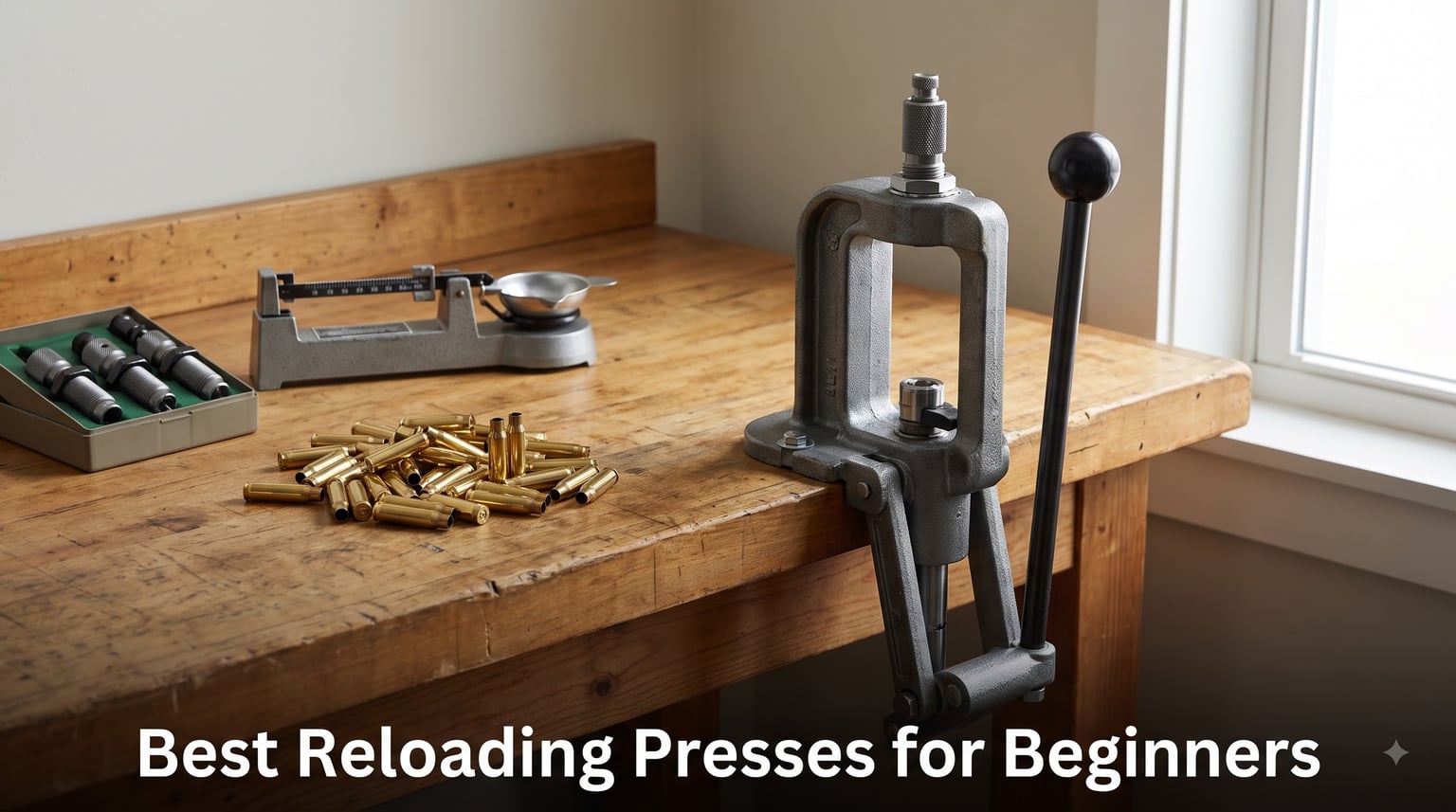 Best Reloading Presses for Beginners