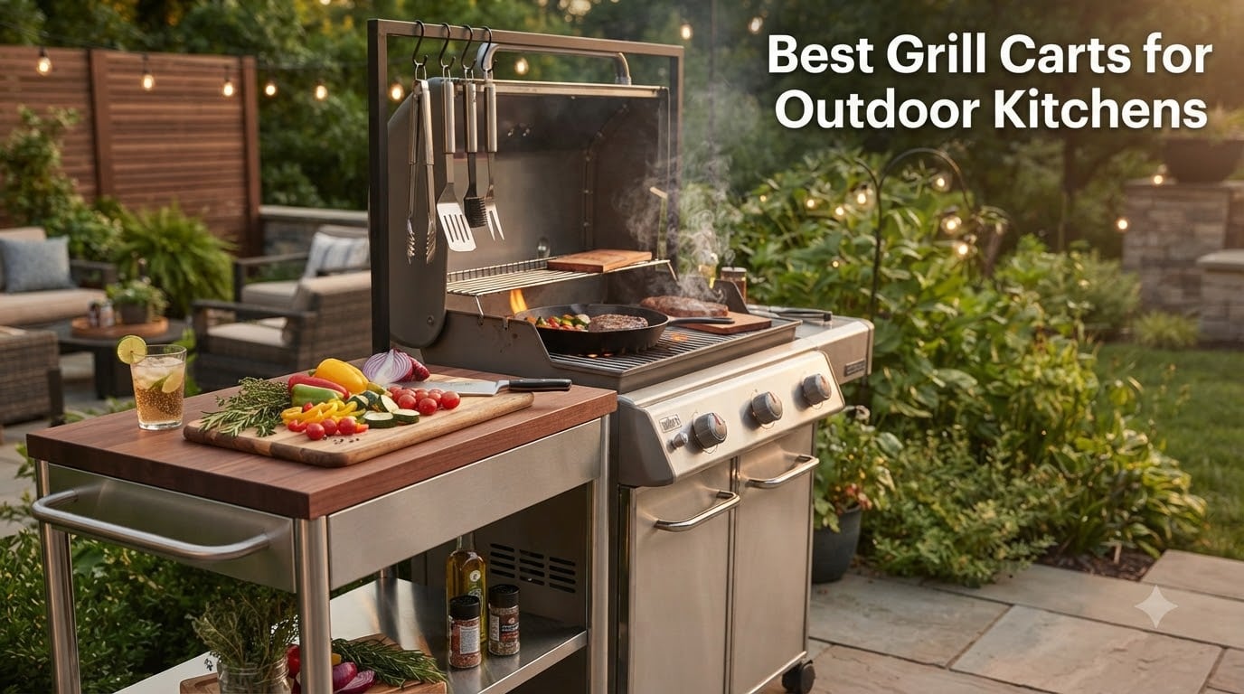 Best Grill Carts for Outdoor Kitchens