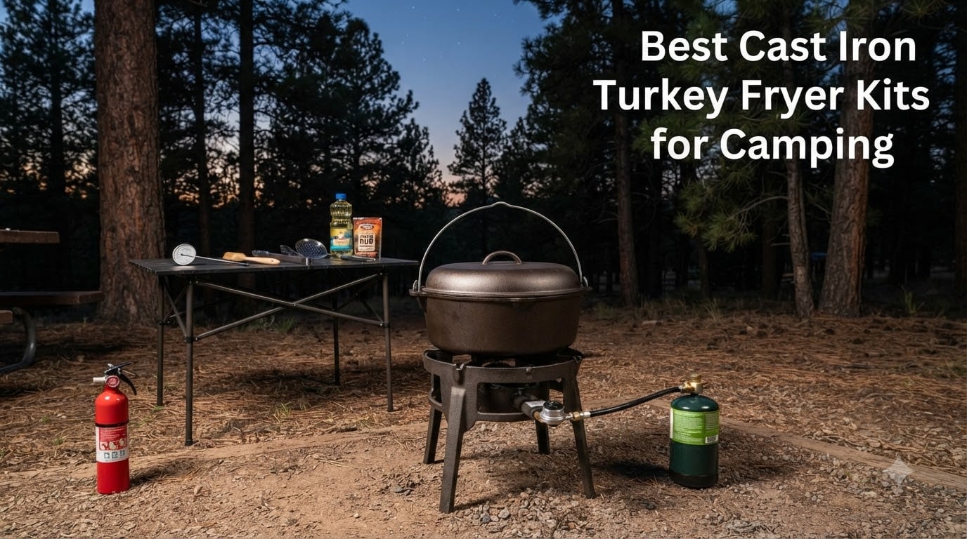 Best Cast Iron Turkey Fryer Kits for Camping