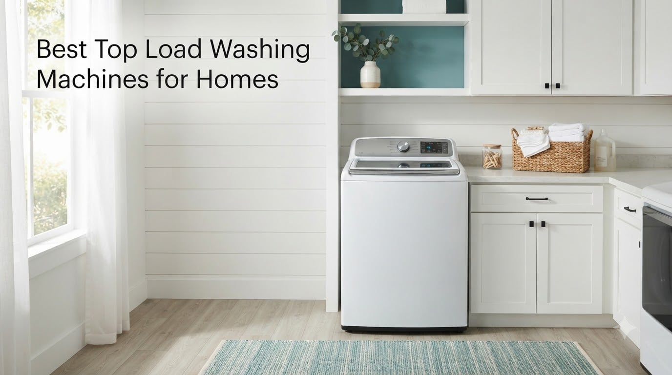 Best Top Load Washing Machines for Homes