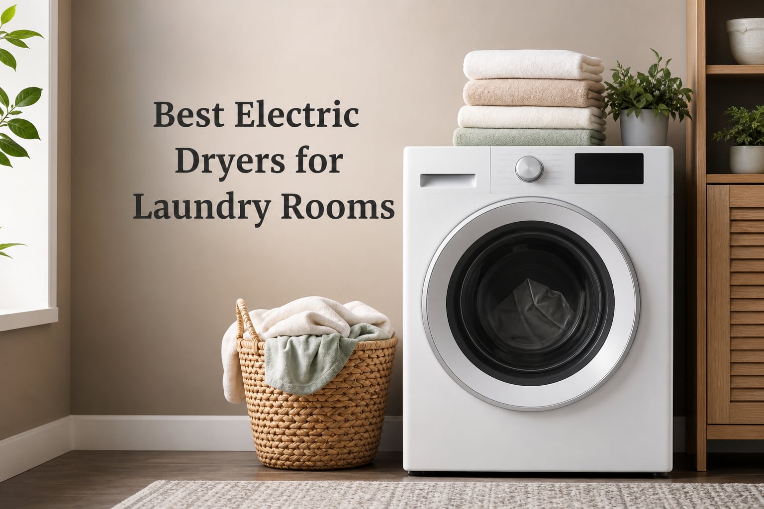 Best Electric Dryers for Laundry Rooms