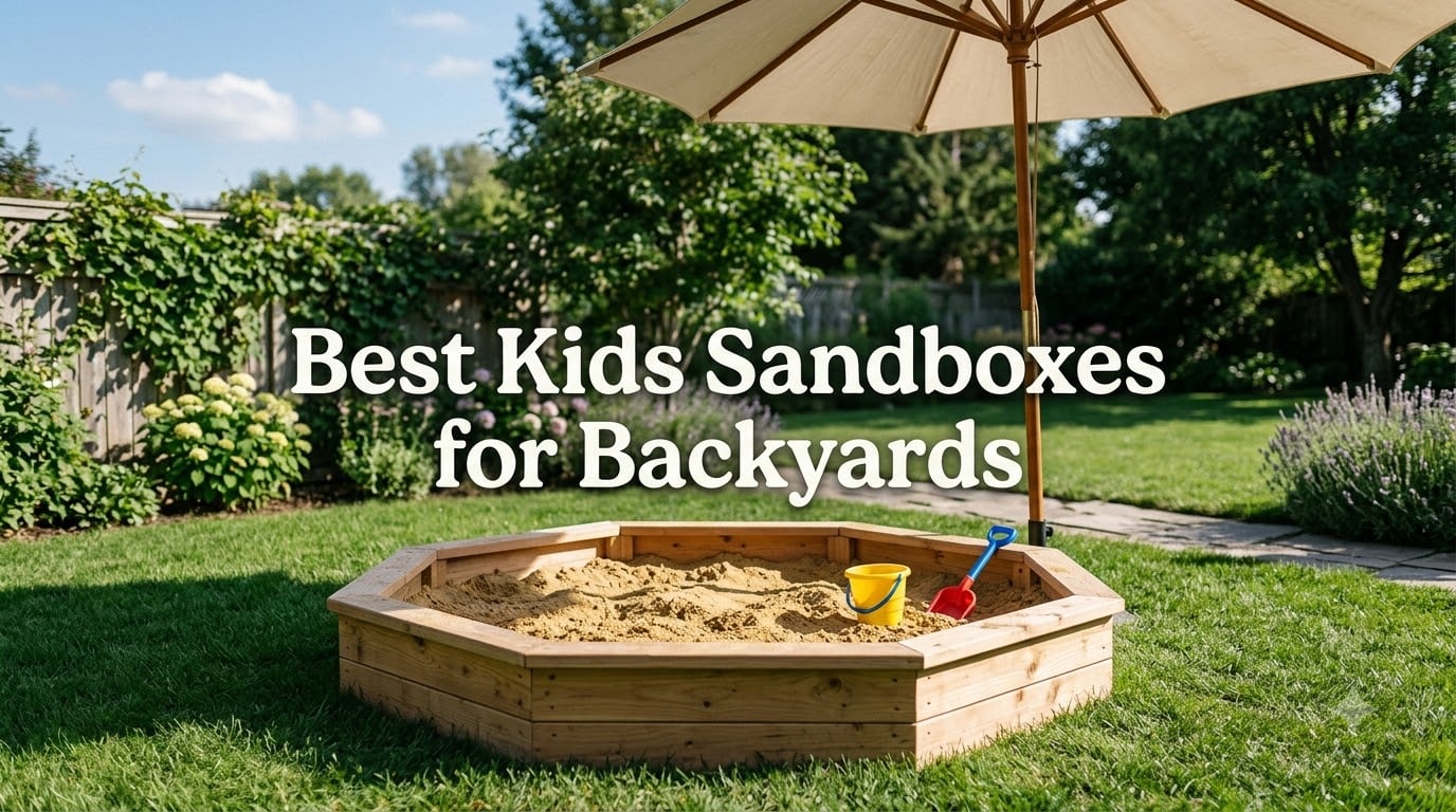 Best Kids Sandboxes for Backyards