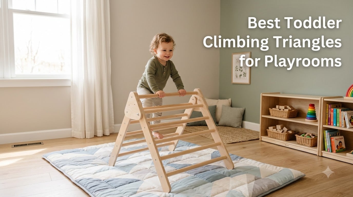 Best Toddler Climbing Triangles for Playrooms