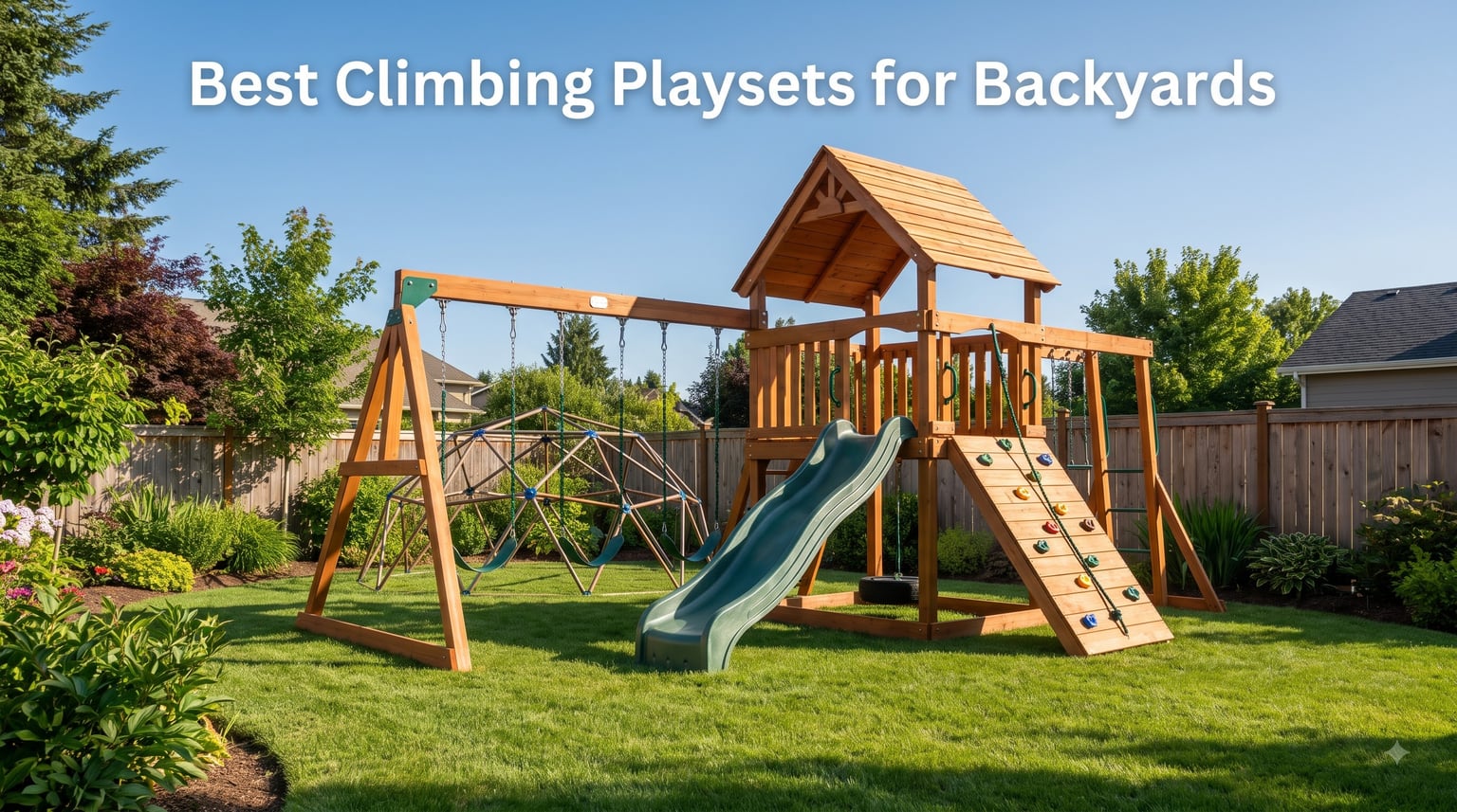 Best Climbing Playsets for Backyards