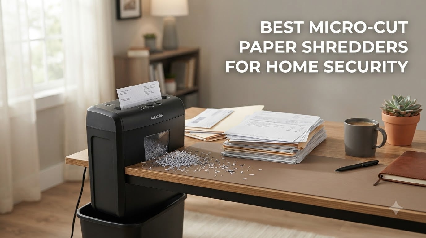Best Micro-Cut Paper Shredders for Home Security