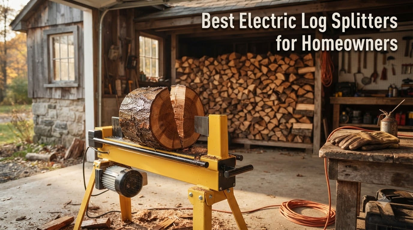 Best Electric Log Splitters for Homeowners