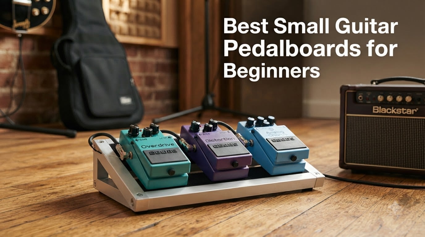 Best Small Guitar Pedalboards for Beginners