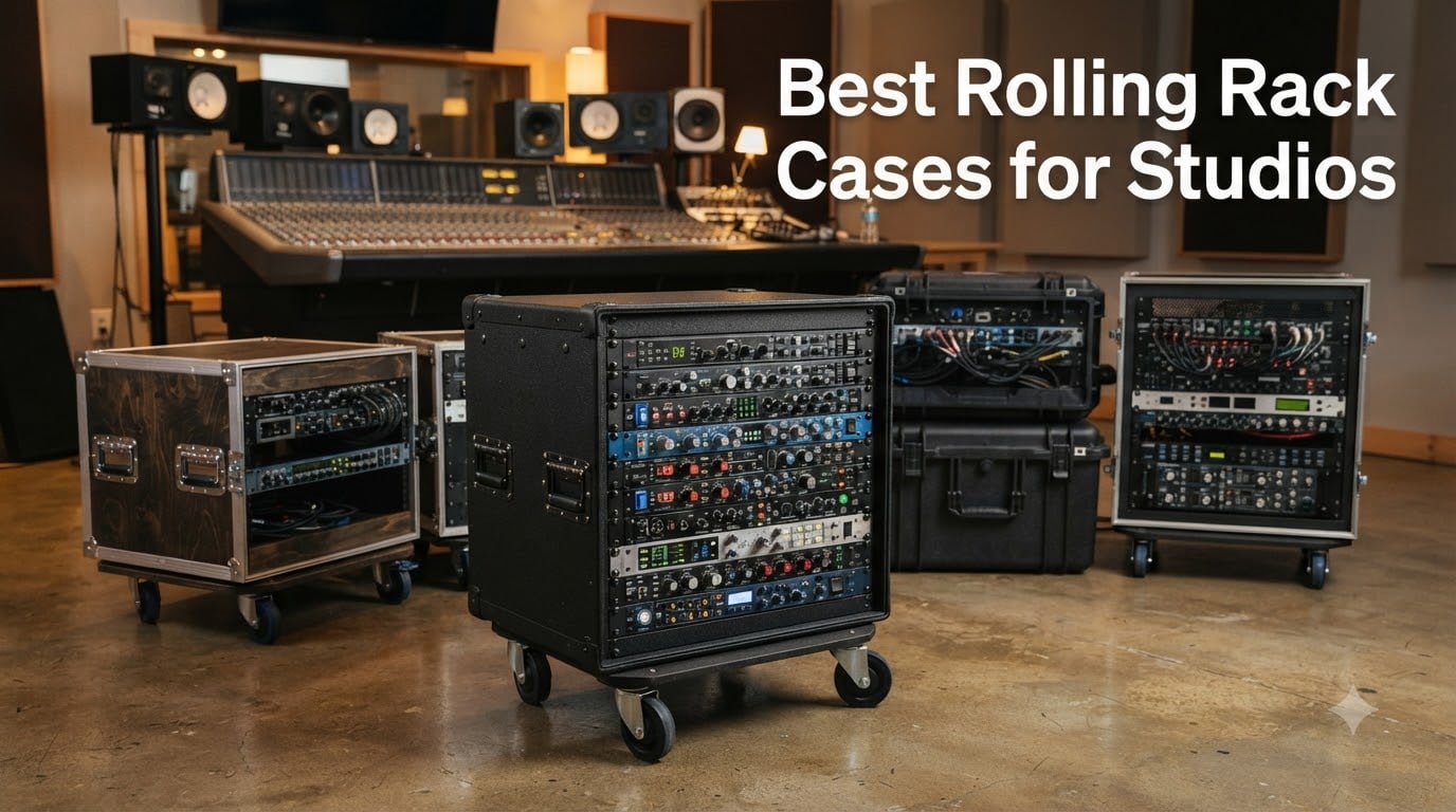 Best Rolling Rack Cases for Studios