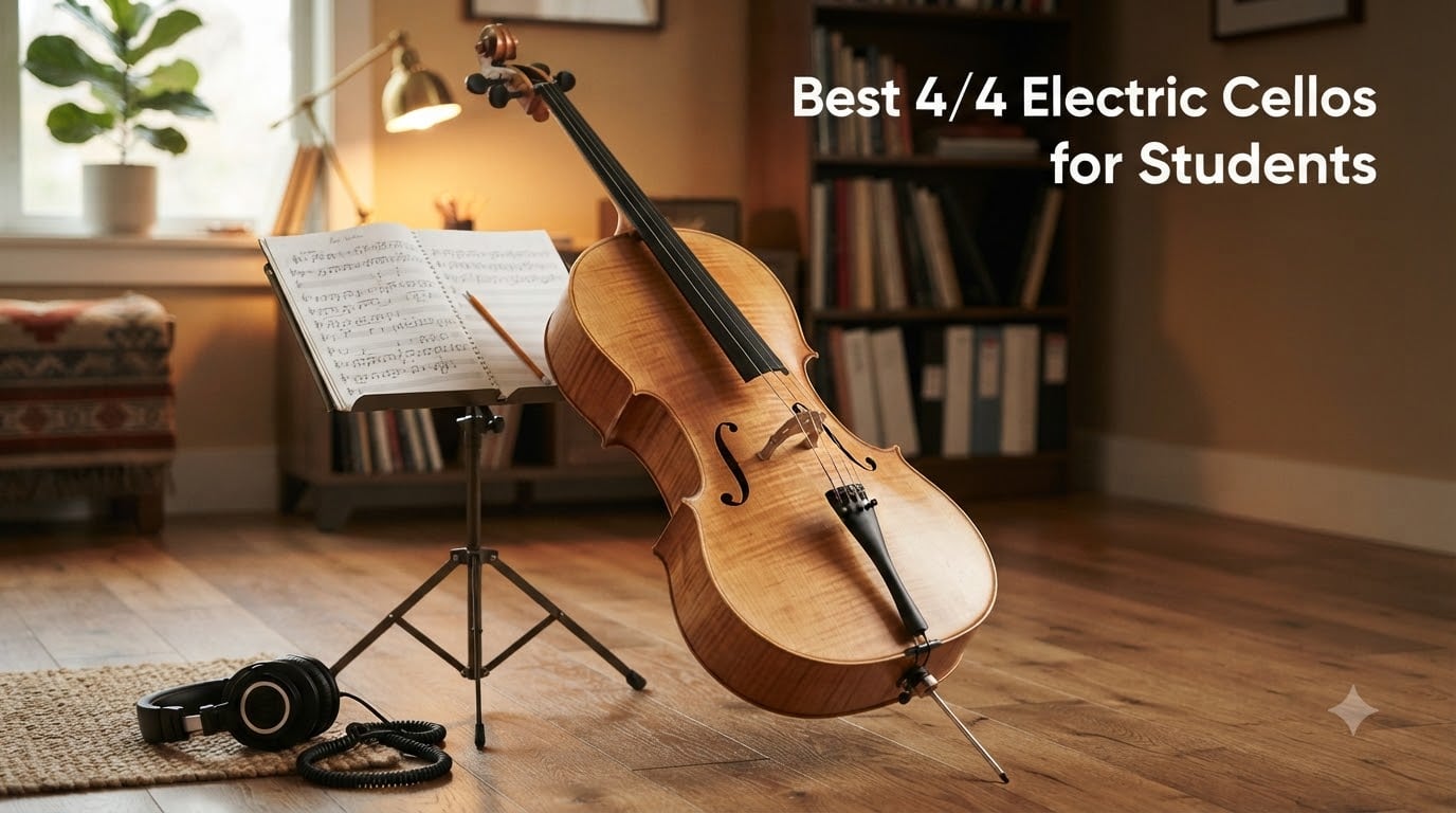 Best 4/4 Electric Cellos for Students