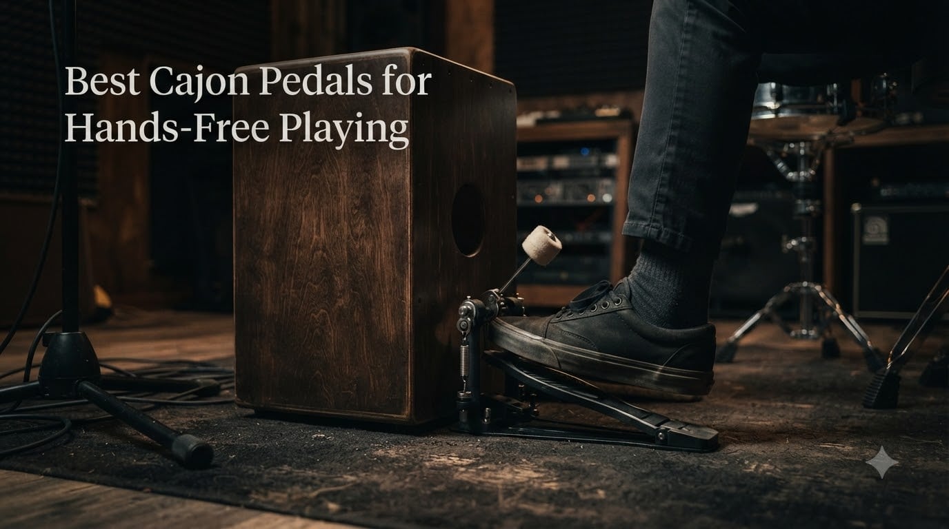 Best Cajon Pedals for Hands-Free Playing