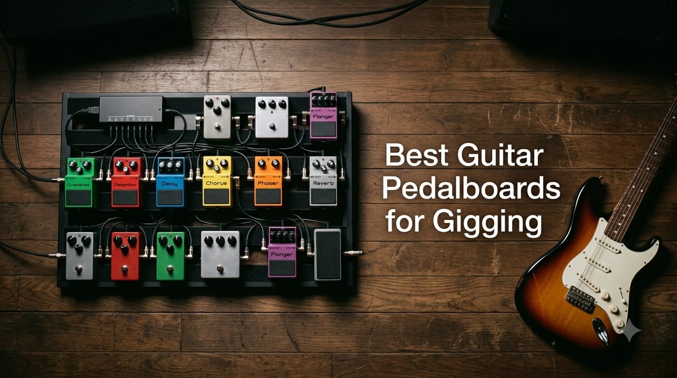 Best Guitar Pedalboards for Gigging