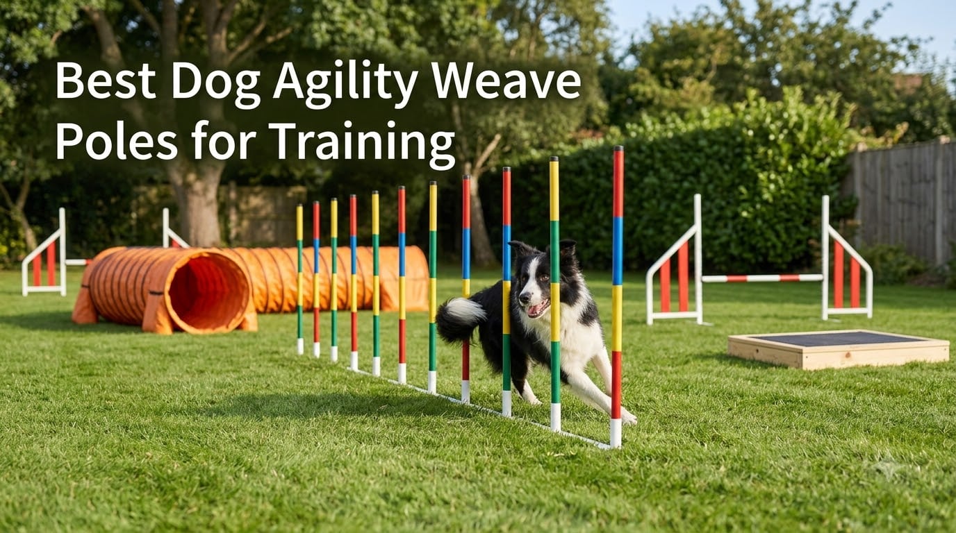Best Dog Agility Weave Poles for Training