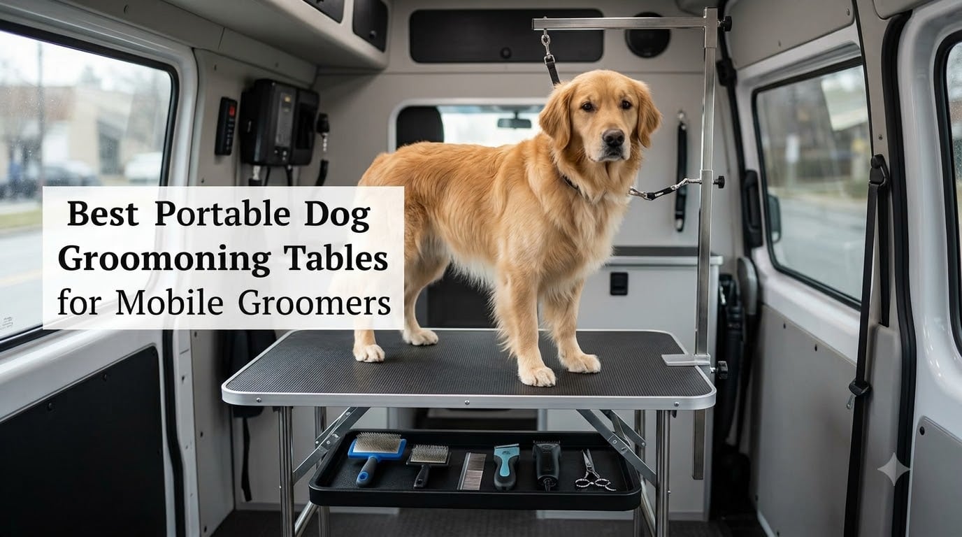 Best Portable Dog Grooming Tables for Mobile Groomers