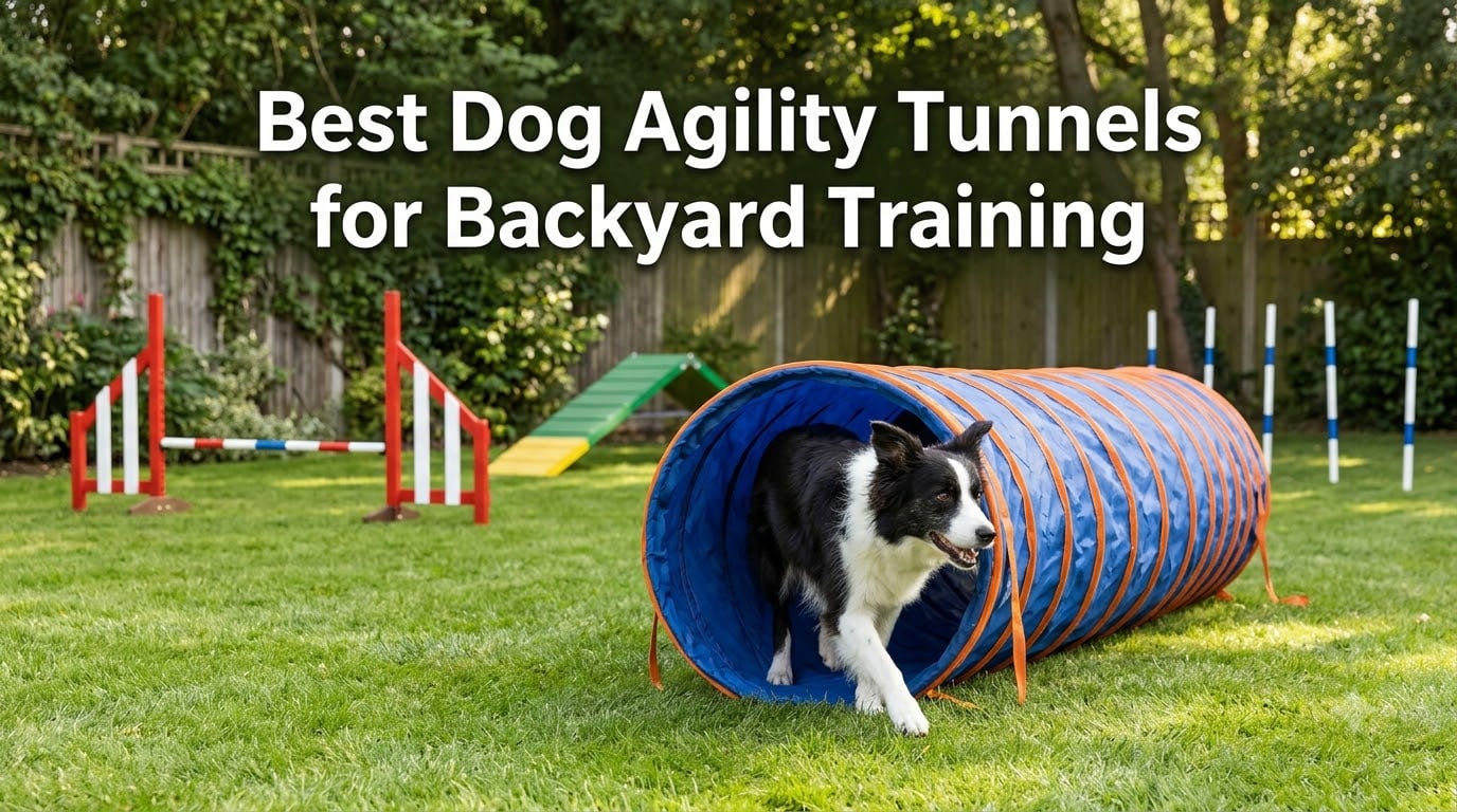 Best Dog Agility Tunnels for Backyard Training