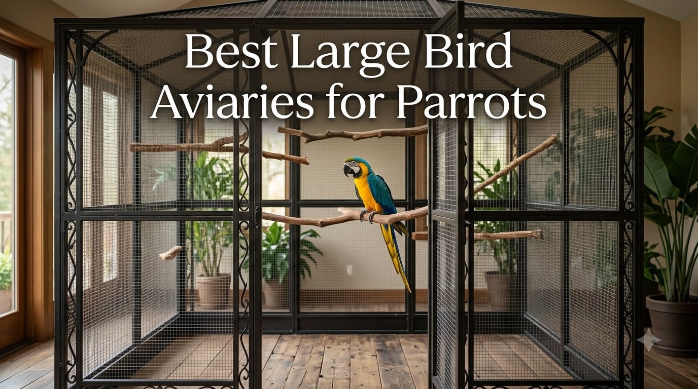 Best Large Bird Aviaries for Parrots